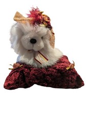 White Maltese/Lhasa Dog Laying