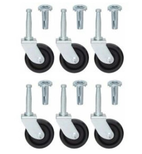 Piedini ruote girevoli con - x,