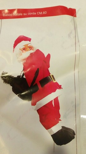 Babbo natale con corda - con,