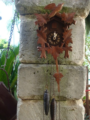 Antico orologio cucu tema - a,