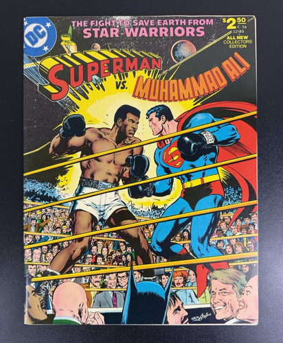 Superman versus muhammad ali - superman,