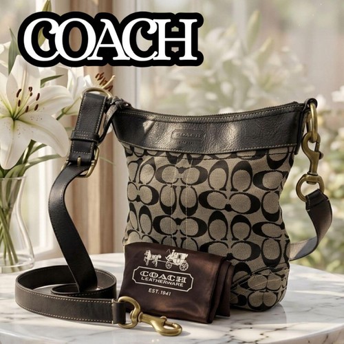 Borsa tracolla coach firmata - borsa,