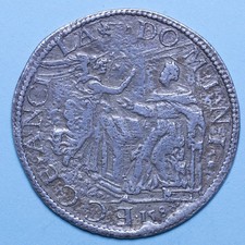 FIRENZE FERDINANDO I GIULIO 1588 RARA qSPL ARGENTO SILVER TOSCANA ANTICHI STATI