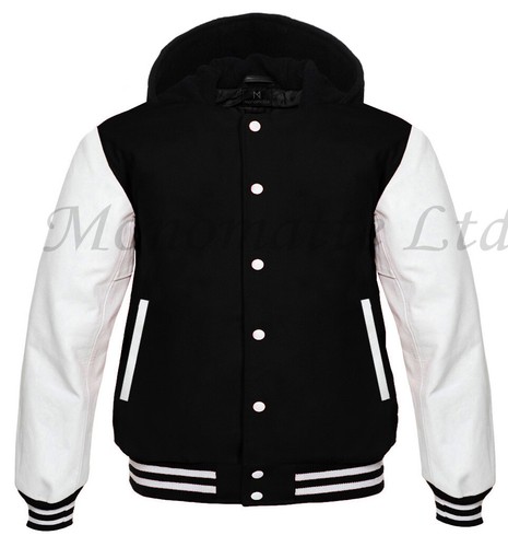 Felpa con cappuccio varsity - con,
