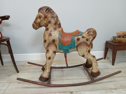 Mobo cavallo dondolo metallo - cavallo,