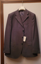 Vestito in fresco lana grigio