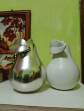 Bomboniere CLARALUNA 2016 FRUTTA PERA Ceramica 2 pezzi