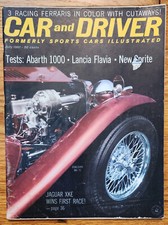 Car & Driver Magazine July