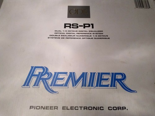 Pioneer odr bande eq - pioneer,