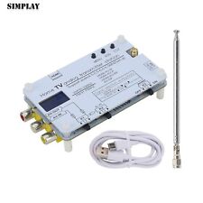 Trasmettitore Segnale TV Analogico Bianco Trasmettitore TV Analogico Casa con Display OLED