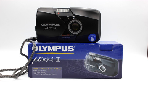 Olympus mju 35mm fotocamera - ii,