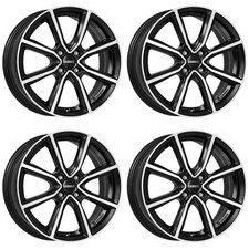 4 Cerchi Dezent TN dark 6.5Jx16 4x100 per Fiat 124 Linea Punto Grande