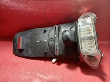 PORTATARGA FANALE STOP BIANCO