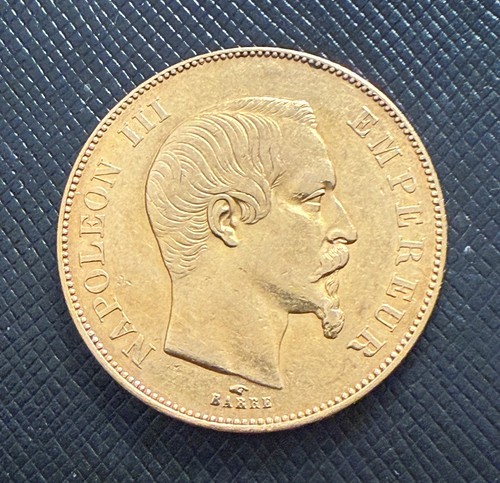 Francia 1856 oro franchi - 1856, a