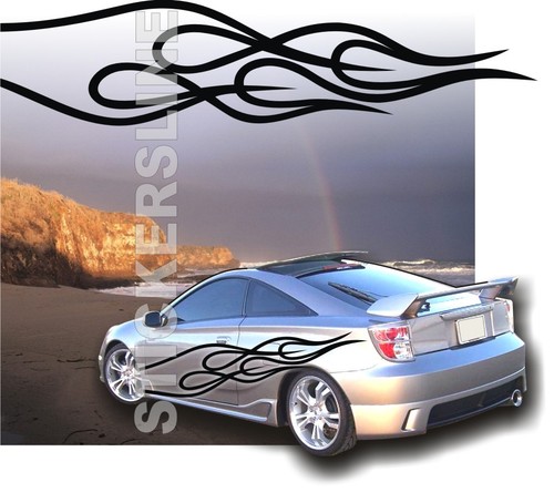 Fiamme adesive fiancate auto