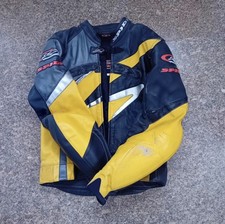 Tuta moto pelle divisibile