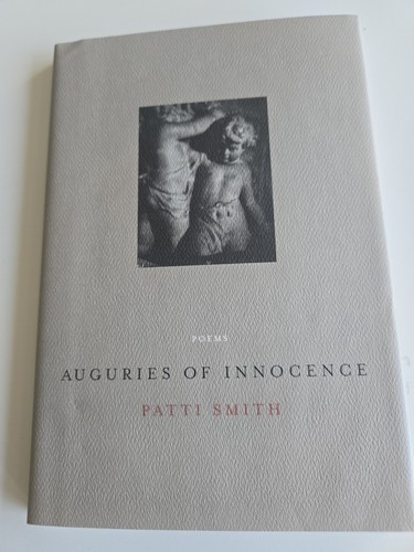 Patti smith signed auguries - signed,