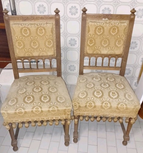 Antiquariato coppia sedie - coppia, di