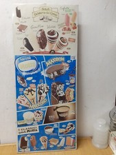 Vecchia Tabella Pubblicitaria Gelati Antica Gelateria Del Corso Nestle' Motta