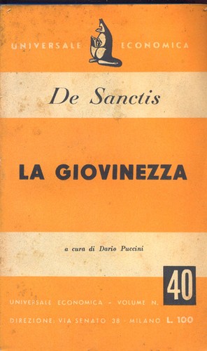 Giovinezza sanctis - giovinezza,
