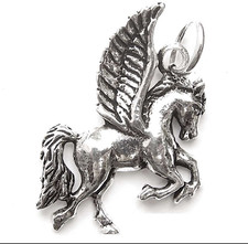 Collana con ciondolo Pegaso in
