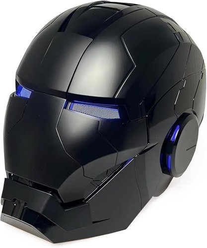 Casco autoking full black iron - autoking,
