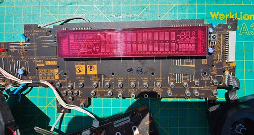 Yamaha a2020 scheda display - scheda,
