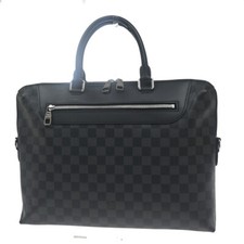 Borsa a mano Louis Vuitton Porte Documents Jour Damier grafite nera N48260 96EE988