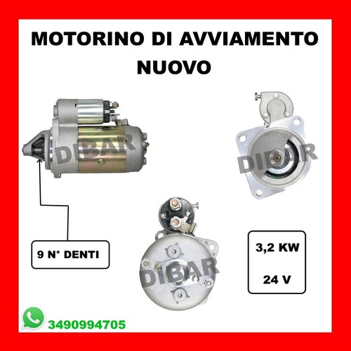 Motorino avviamento nuovo - motorino,