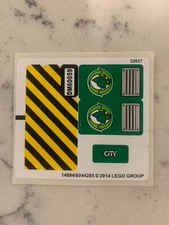 LEGO FOGLIO ADESIVO per camion