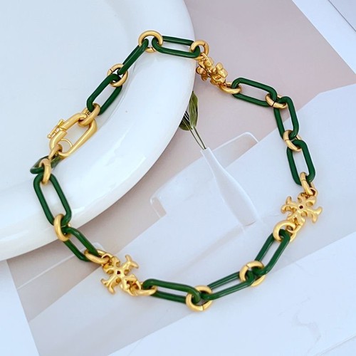 Nuova collana tory - nuova, verde