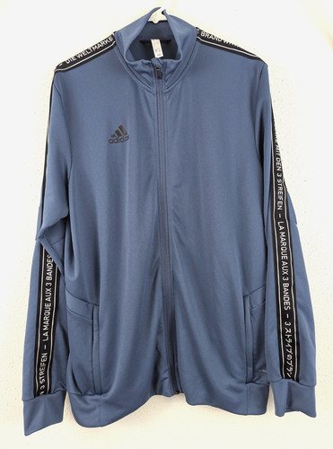 Adidas full zip - sz, l
