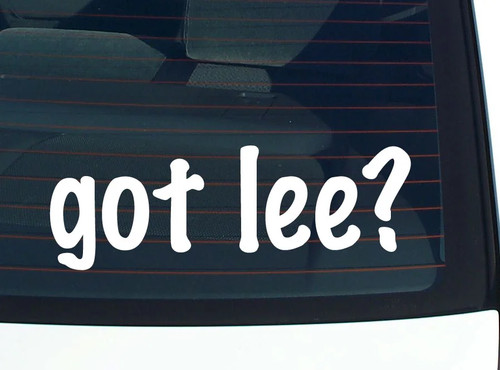 Got lee adesivo decalcomania - lee?,