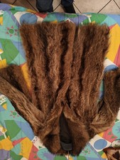 pelliccia vera donna marmotta