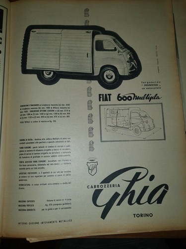 Ghia fiat 600 multipla torino - multipla,