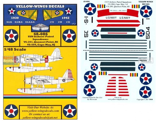 Decalcomanie ali gialle - , 1/48