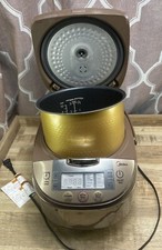 Midea Micom Cuociriso, Cuociriso Multifunzione Digitale/Vaporiera, Marrone