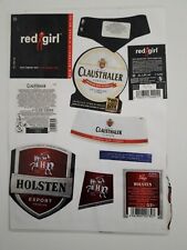 Etichette Birra da Collezione Holsten Clausthaler Red Girl Stöstebeker Hanse 