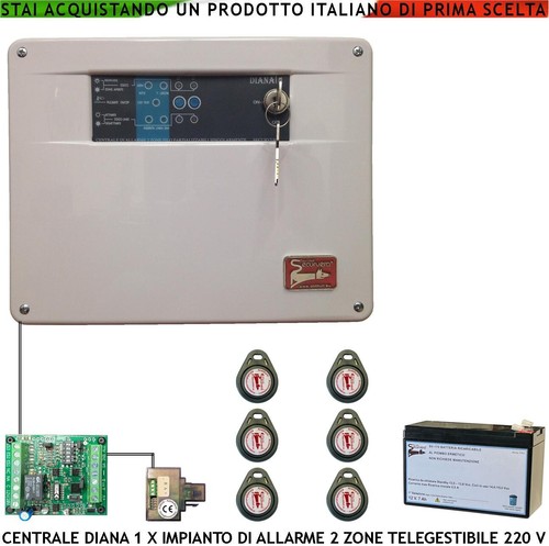 Centrale antifurto diana - antifurto,