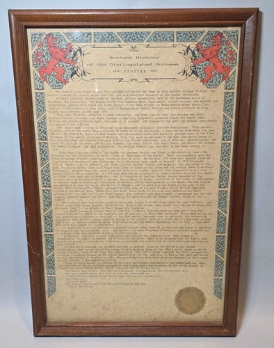 Stampa incorniciata vintage