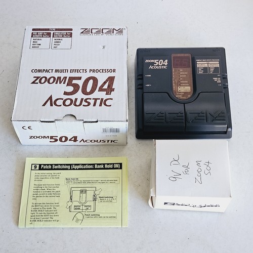 Zoom 504 pedale - 504, processore