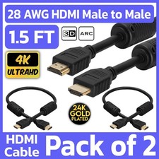 Confezione da 4 cavi HDMI 1,5