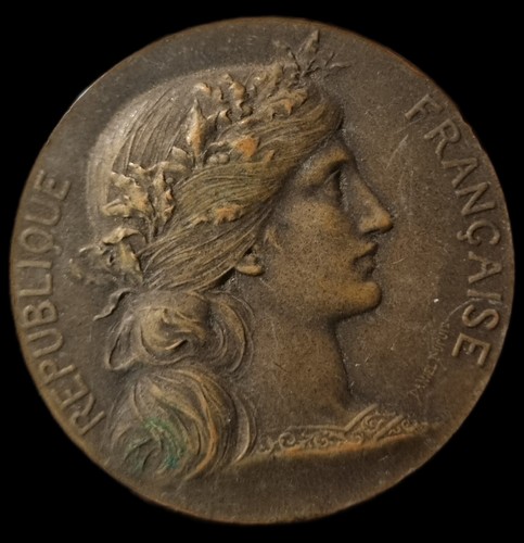 Medaglia repubblica francese - medaglia,