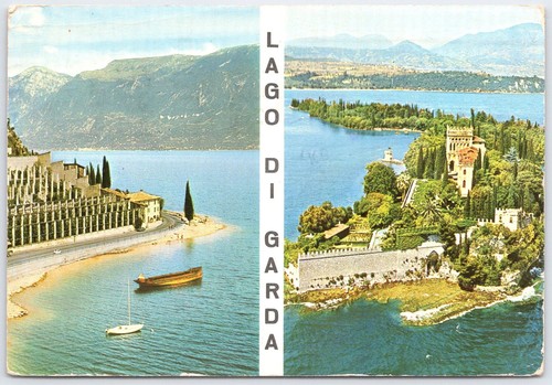 Cartolina epoca lago - cartolina, d'epoca