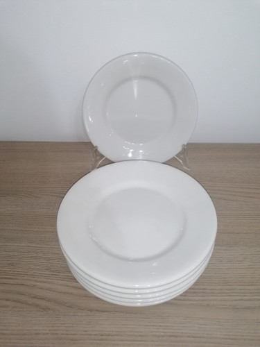 Piattini frutta bianchi - 6,