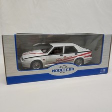 Modellino Modelcar Alfa Romeo Alfa 75 turbo evoluzione bianca 1/18 box orig