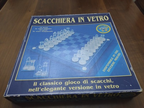 Scacchiera vetro elegante - scacchiera,