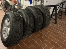 CERCHIO JEEP WRANGLER PNEUMATICO BRIDGESTONE 245/75 r 16 NUOVI