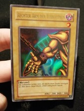 Yugioh Rechter Arm der Verbotenen LOB-G099 Ultra Rare German Right Arm Exodia