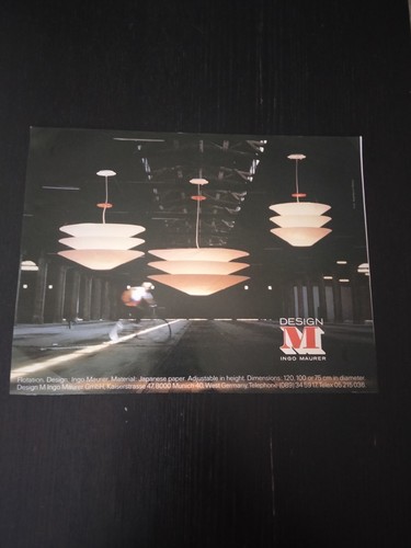 1980 ingo maurer - 1980, design